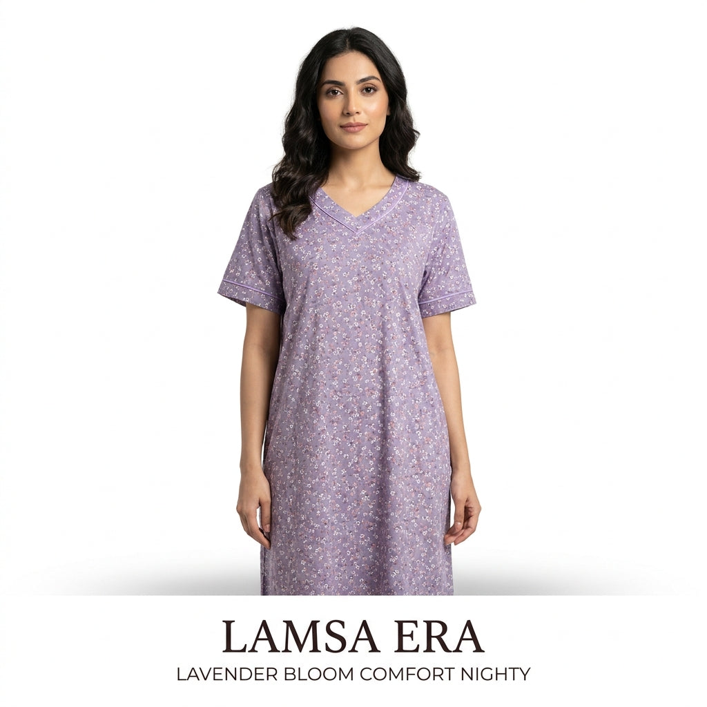 Lavender Bloom Comfort Nighty
